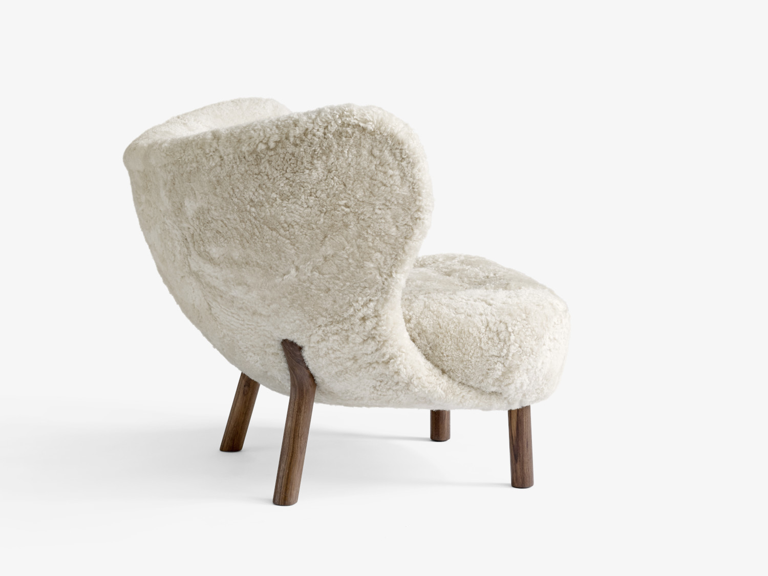 Little Petra Vb1 Sessel & Atd1 Pouf Weiß