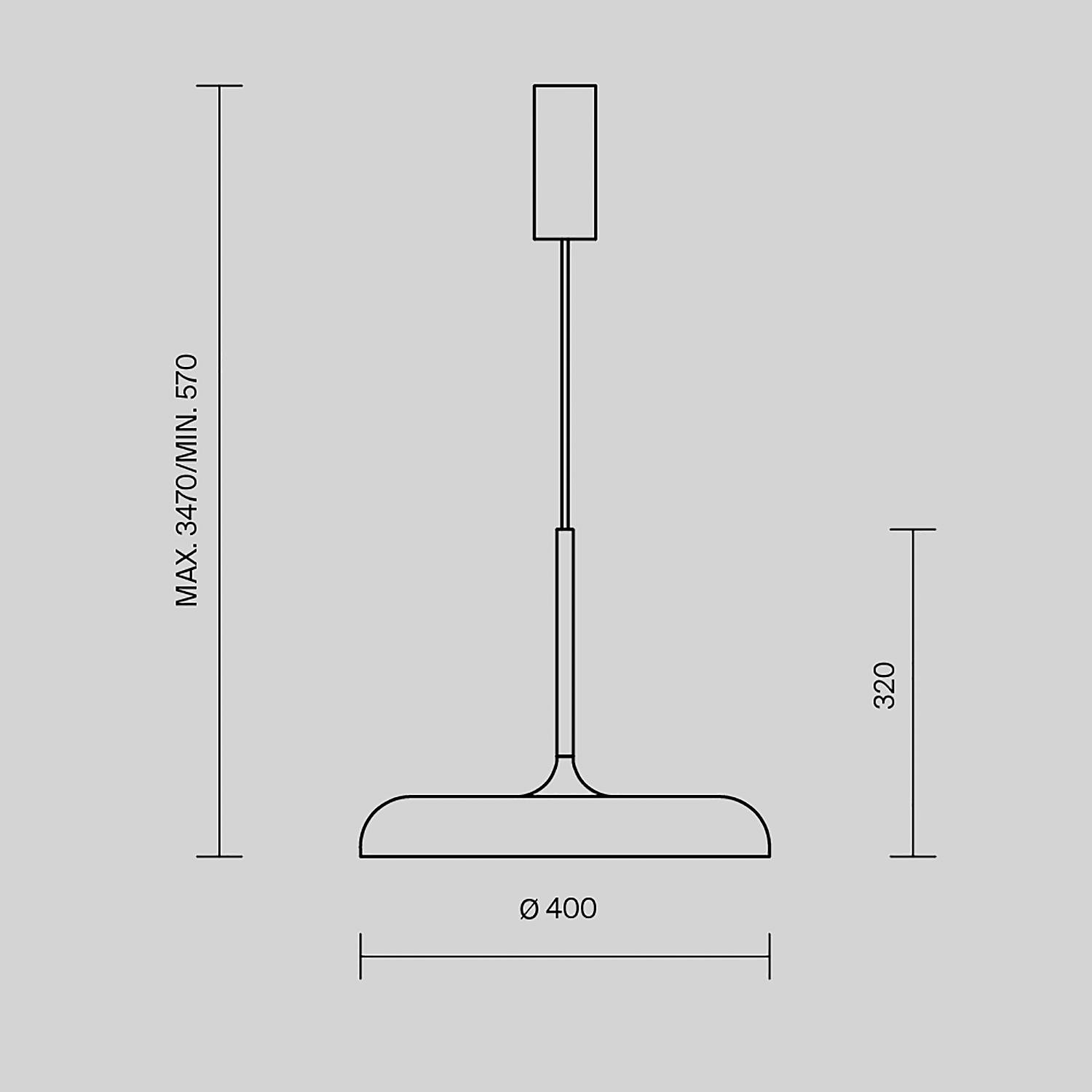LED Pendelleuchte Gerhard 1-Flammig Acrylglas Metall 