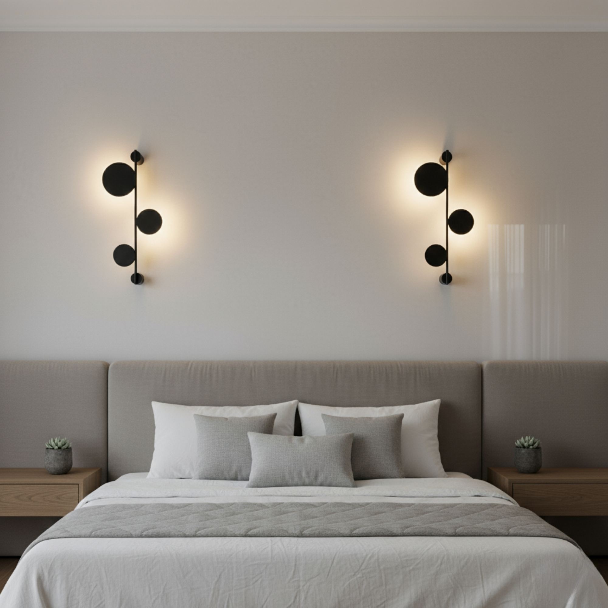 Ledos Wall Lamp Metal Black