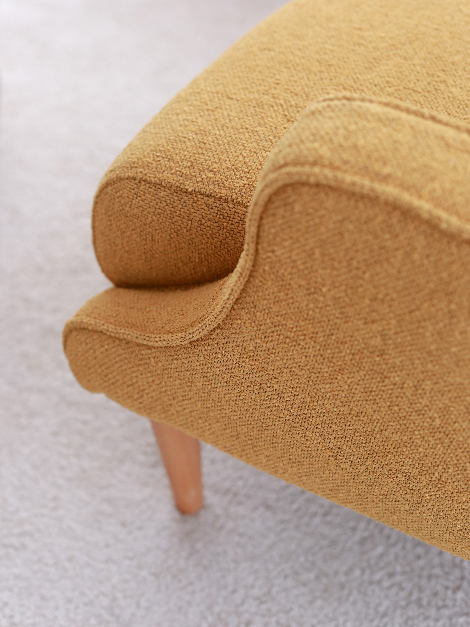 Armchair Mustard Yellow