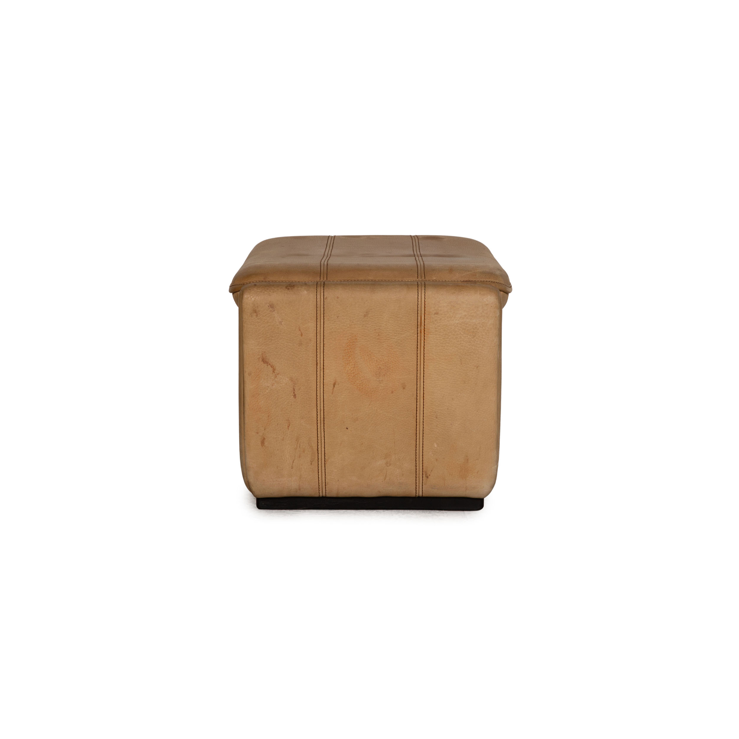 DS 50 Hocker Leder Braun