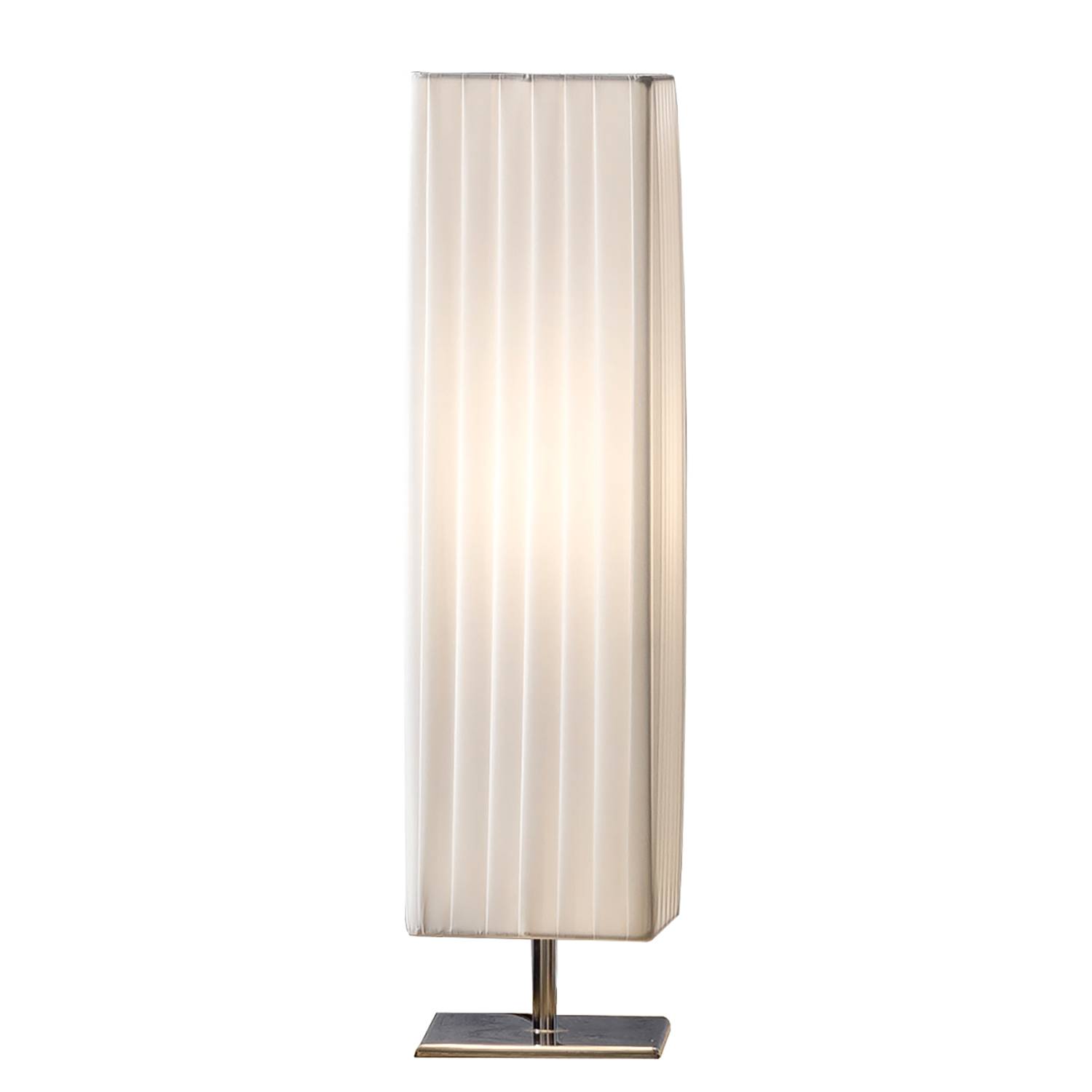 Villena I Tischleuchte PVC Edelstahl 1-flammig