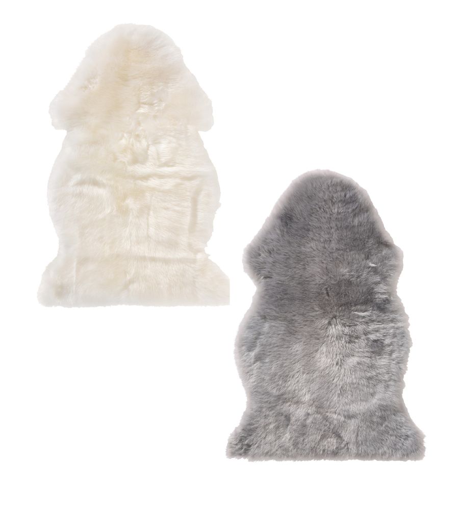 Schaffell Teppich Ivory