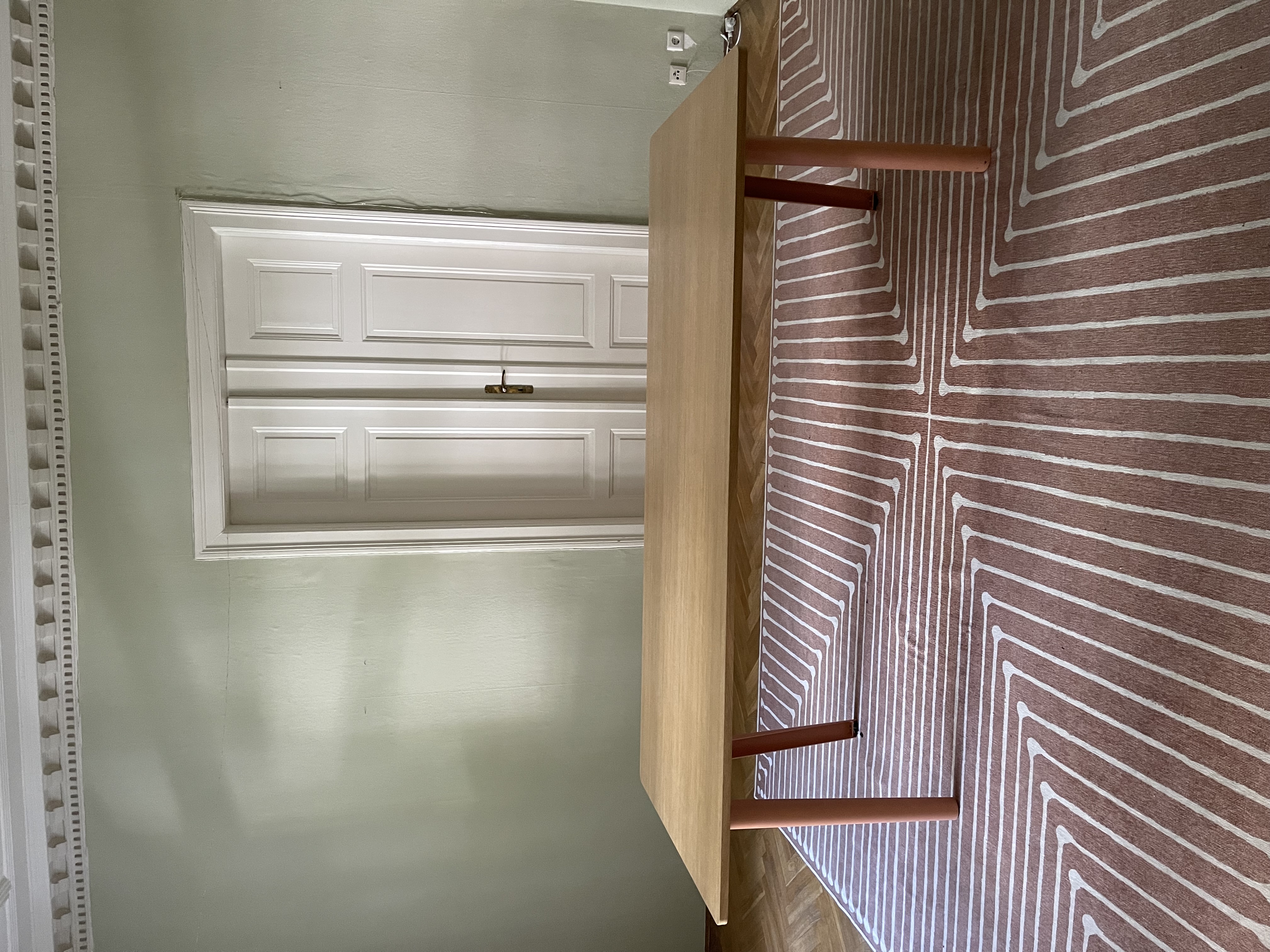 Design Esstisch Holz Stahl