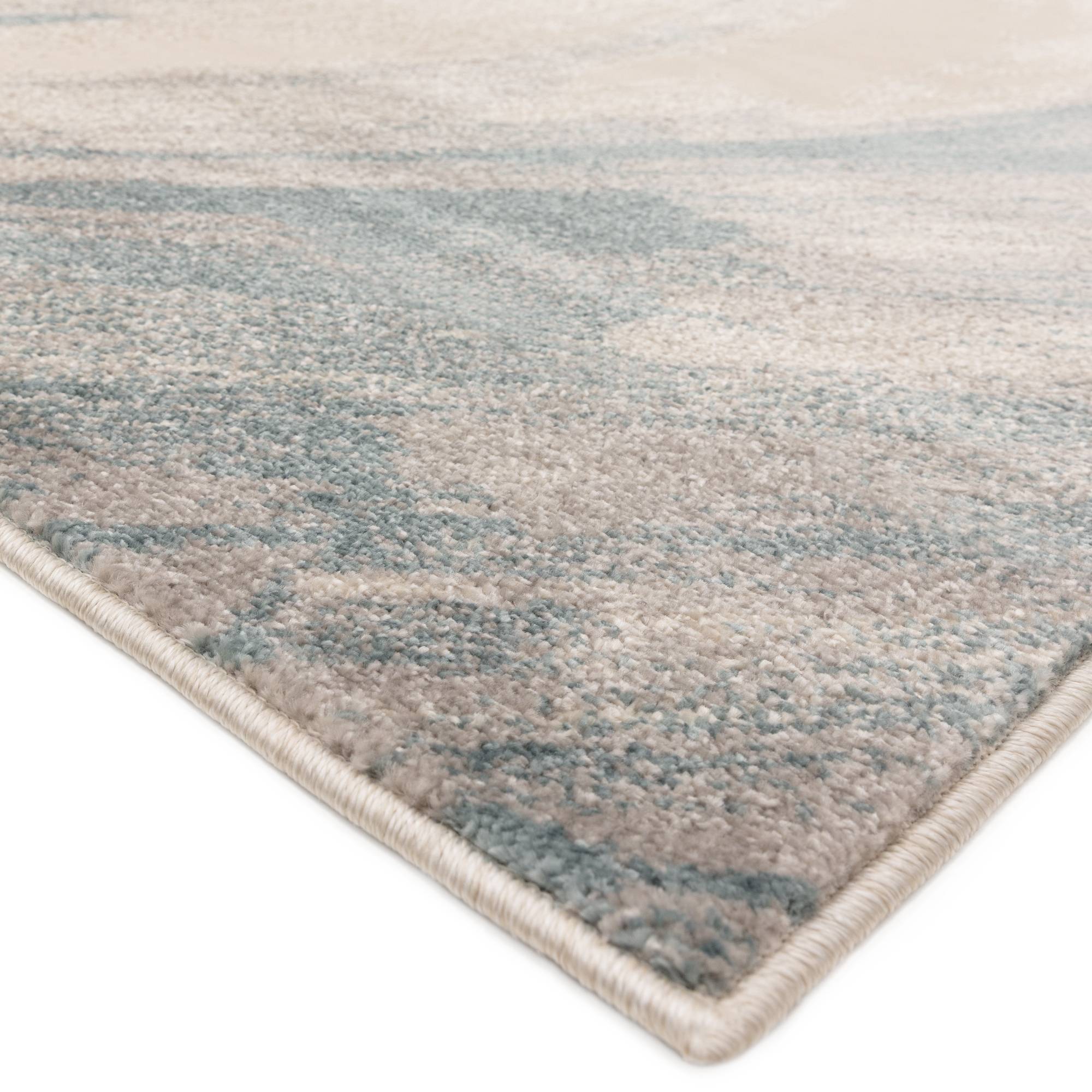 Viva Teppich Blau Abstraktes Muster 200x275cm