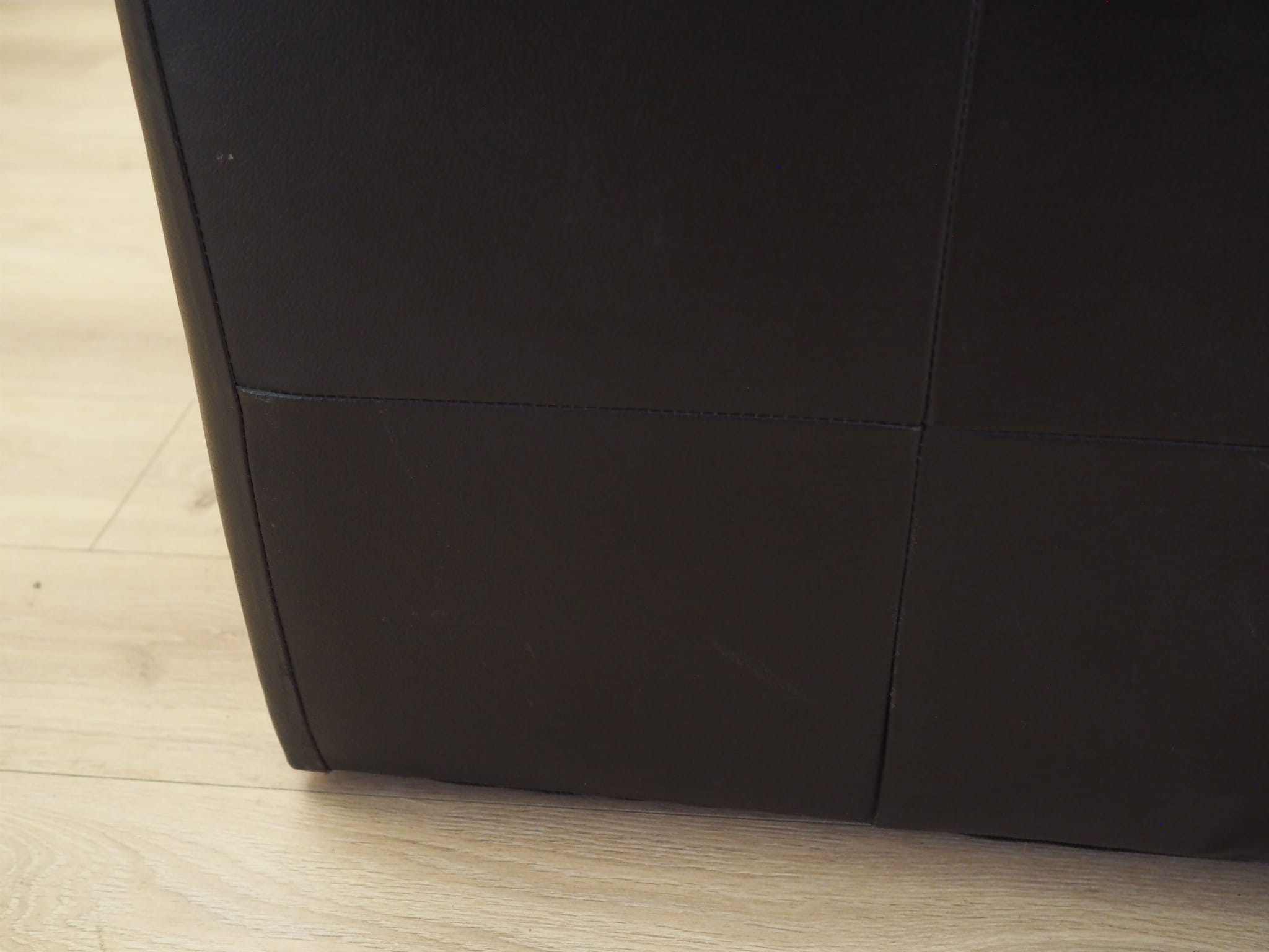 Armchair Leather Black 1960s