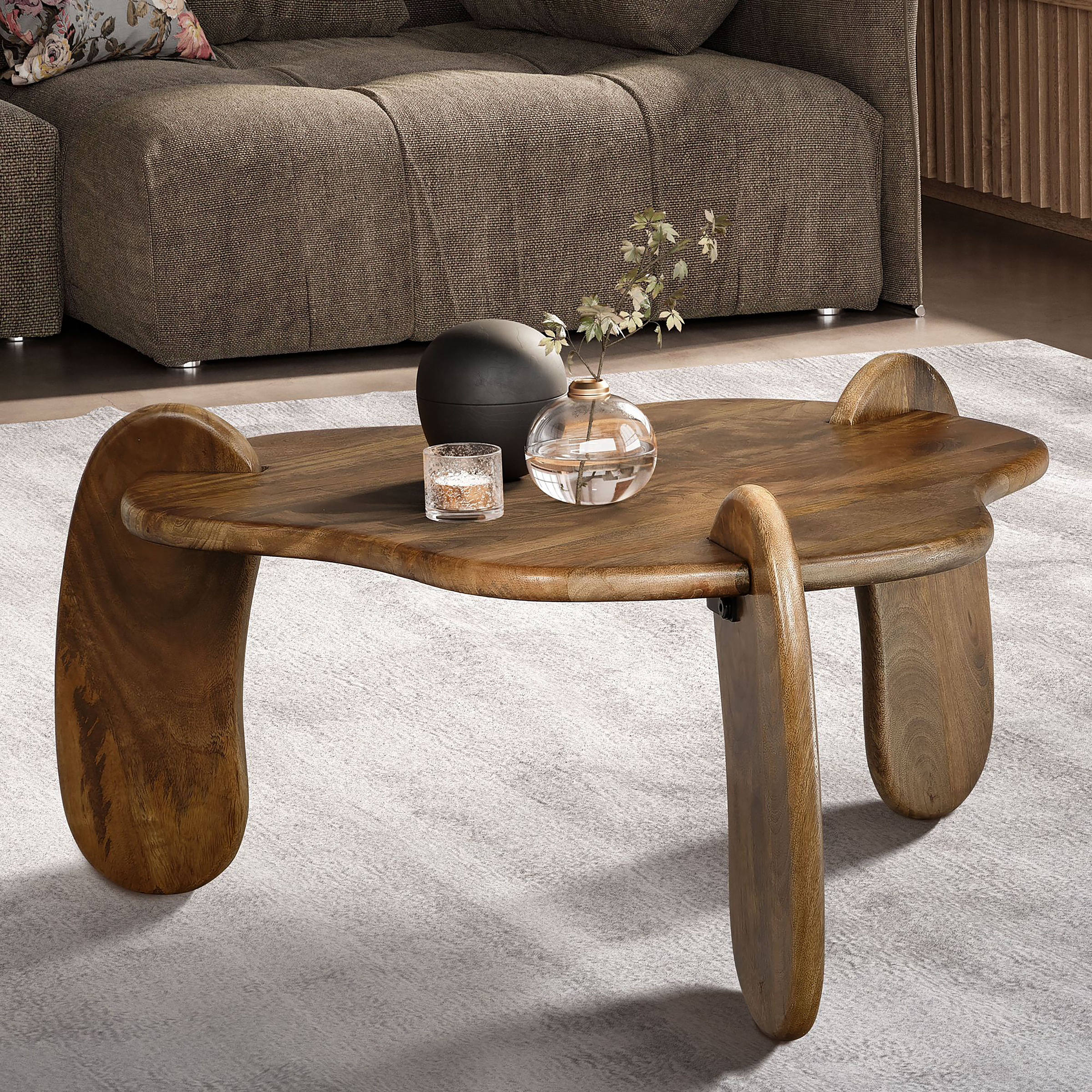 Winigan Coffee Table Mango Solid Natural