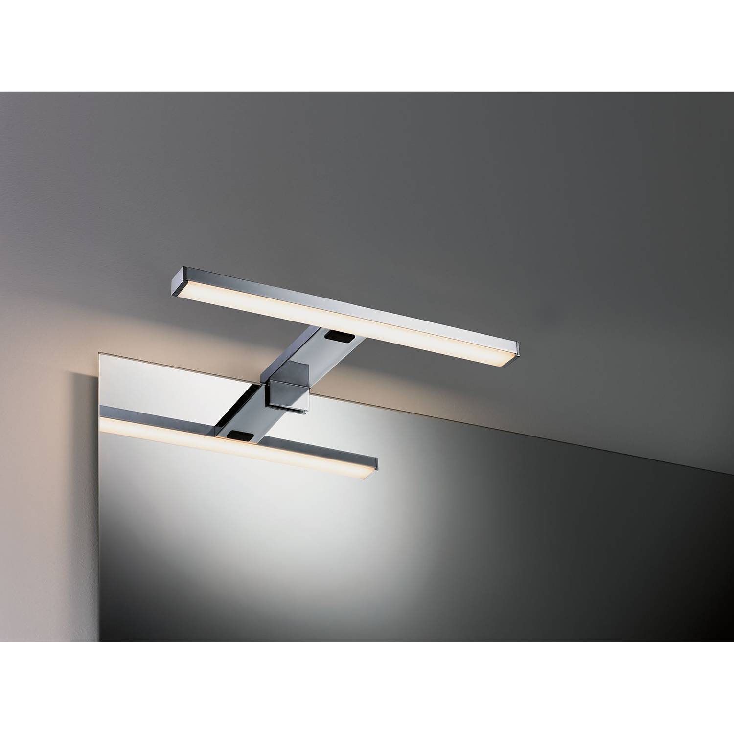 LED-Badleuchte Selo Silber