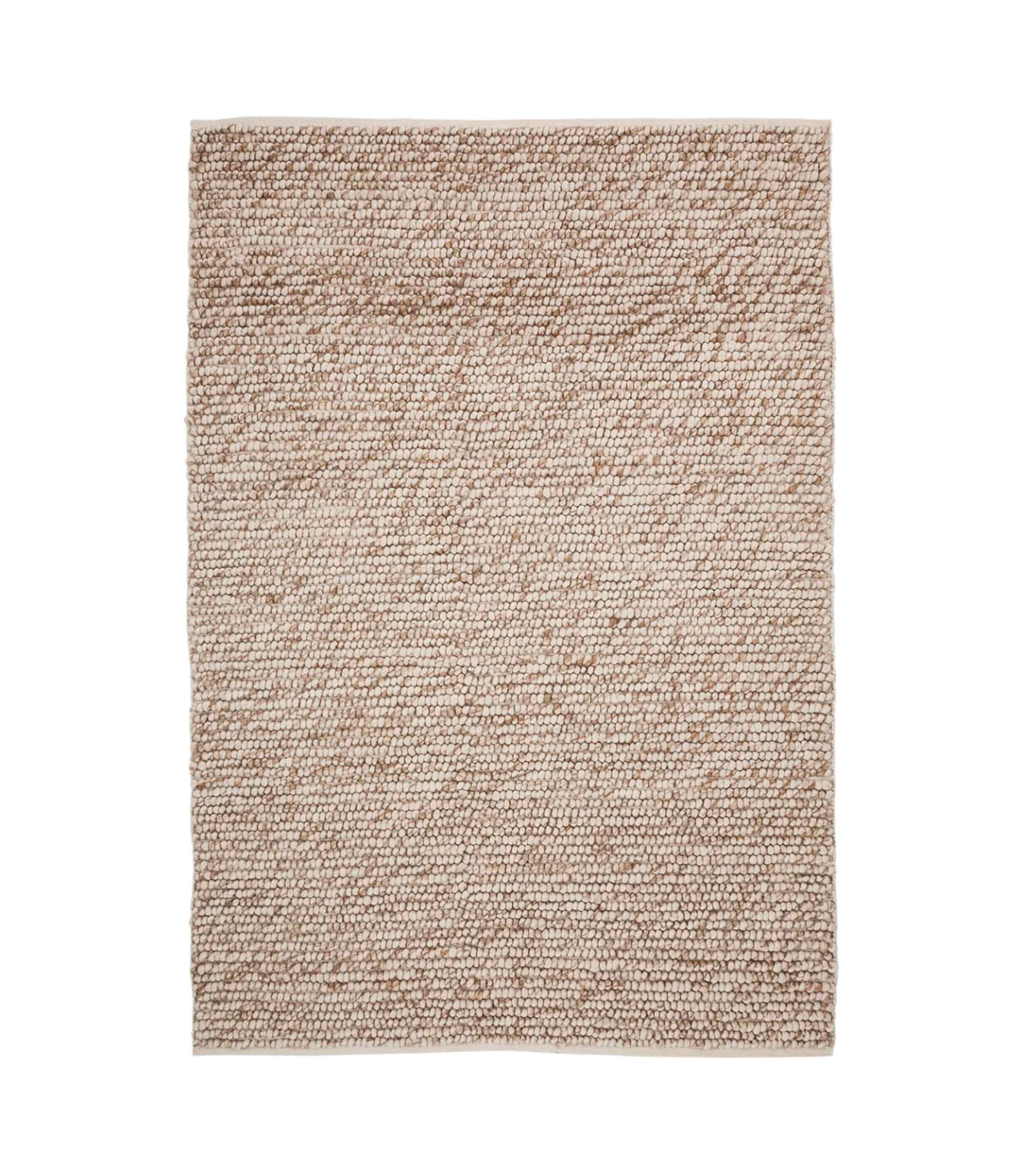 Wollteppich Beige 140 x 200cm