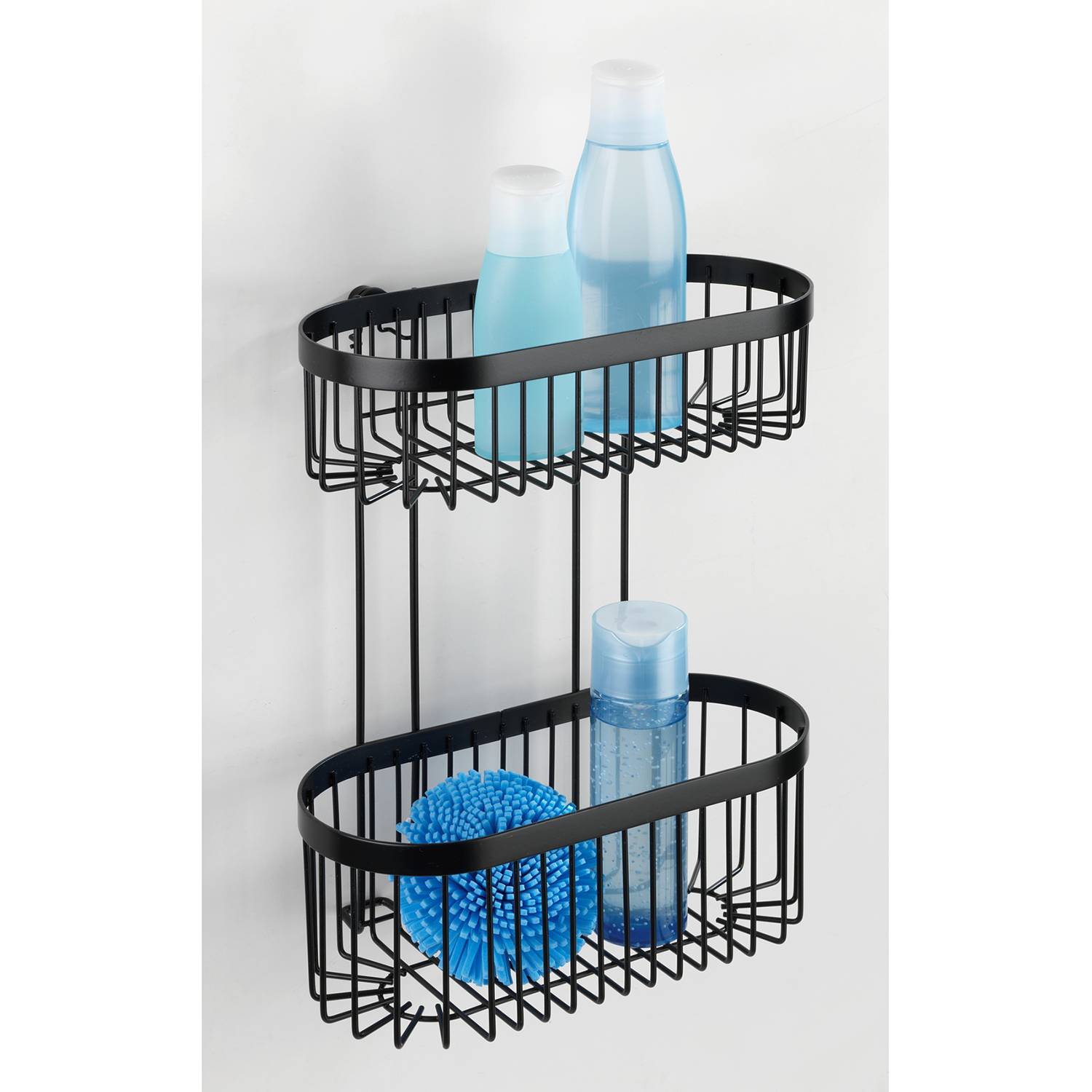 Classic Plus Wall Shelf Steel Black