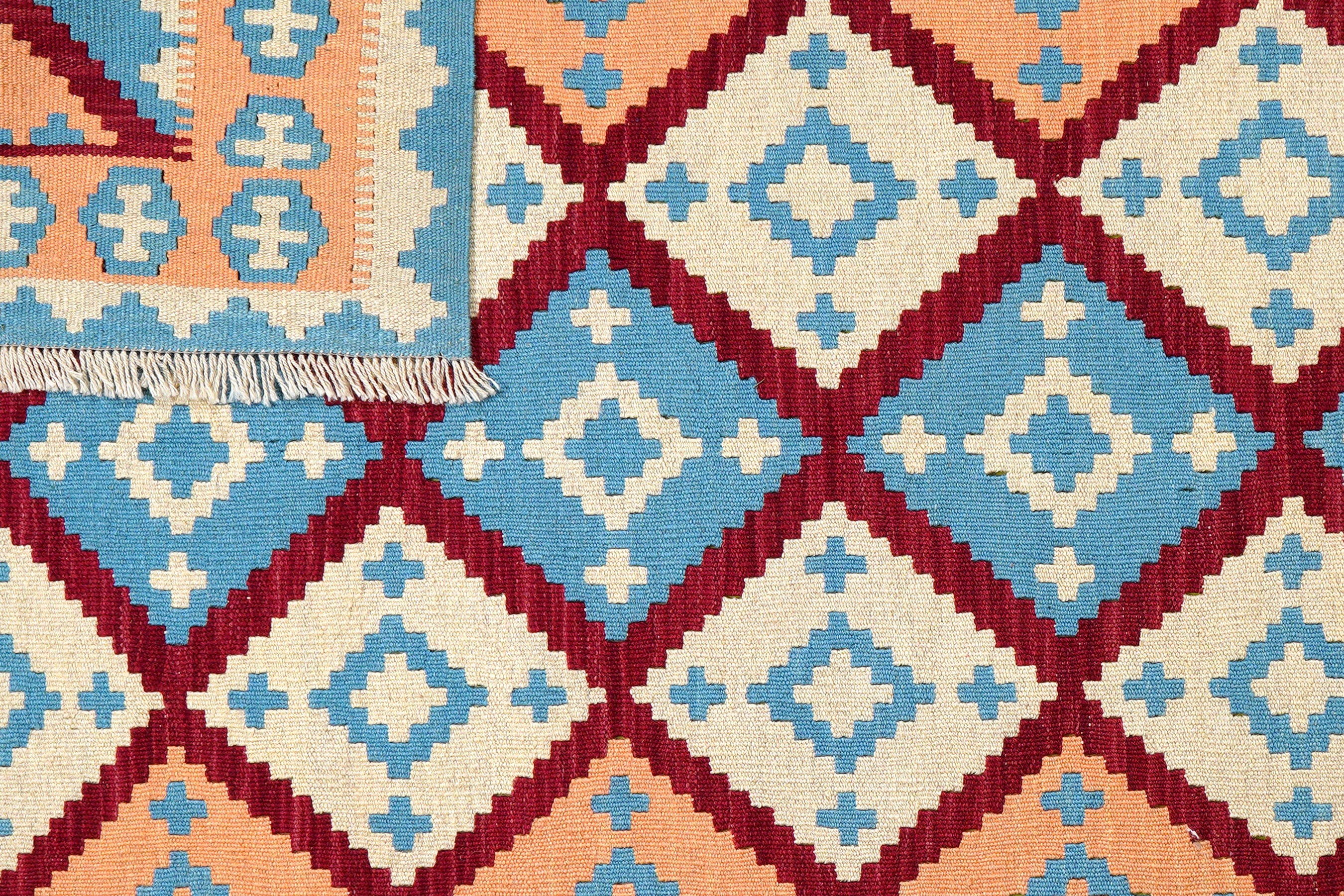 Kilim Gashgai Teppich Mehrfarbig