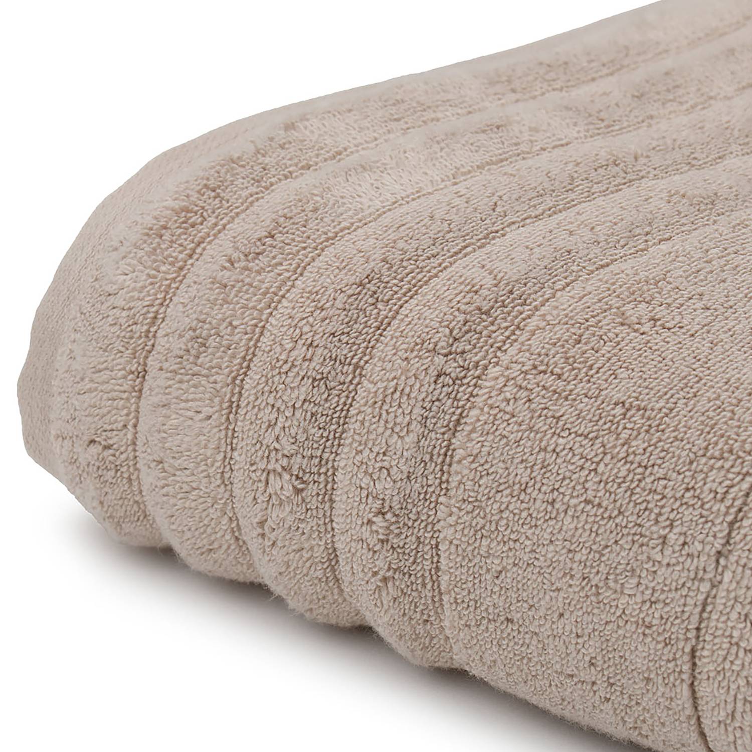 Milan Bath Towel Bamboo Cotton Taupe 70x140cm