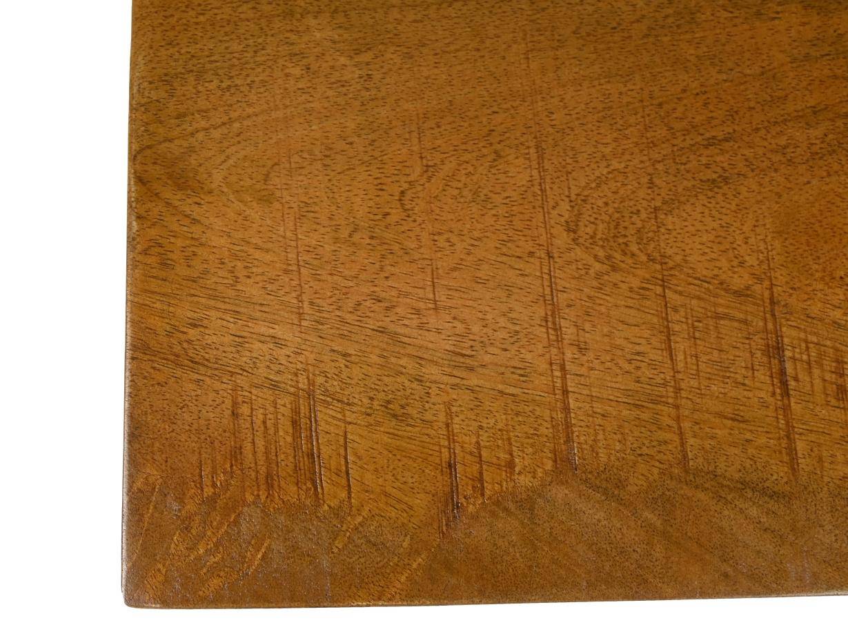 Melbourne Esstisch Mangoholz Metall Braun