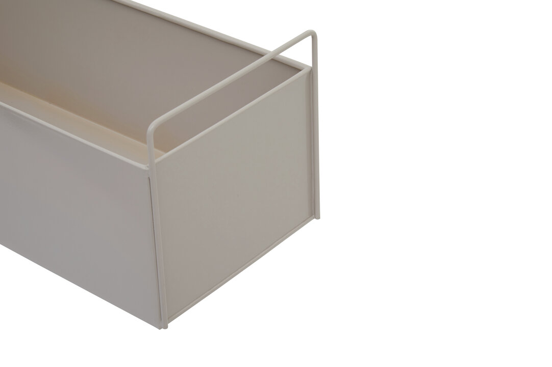 Ascher Large Wall Planter Iron Natural