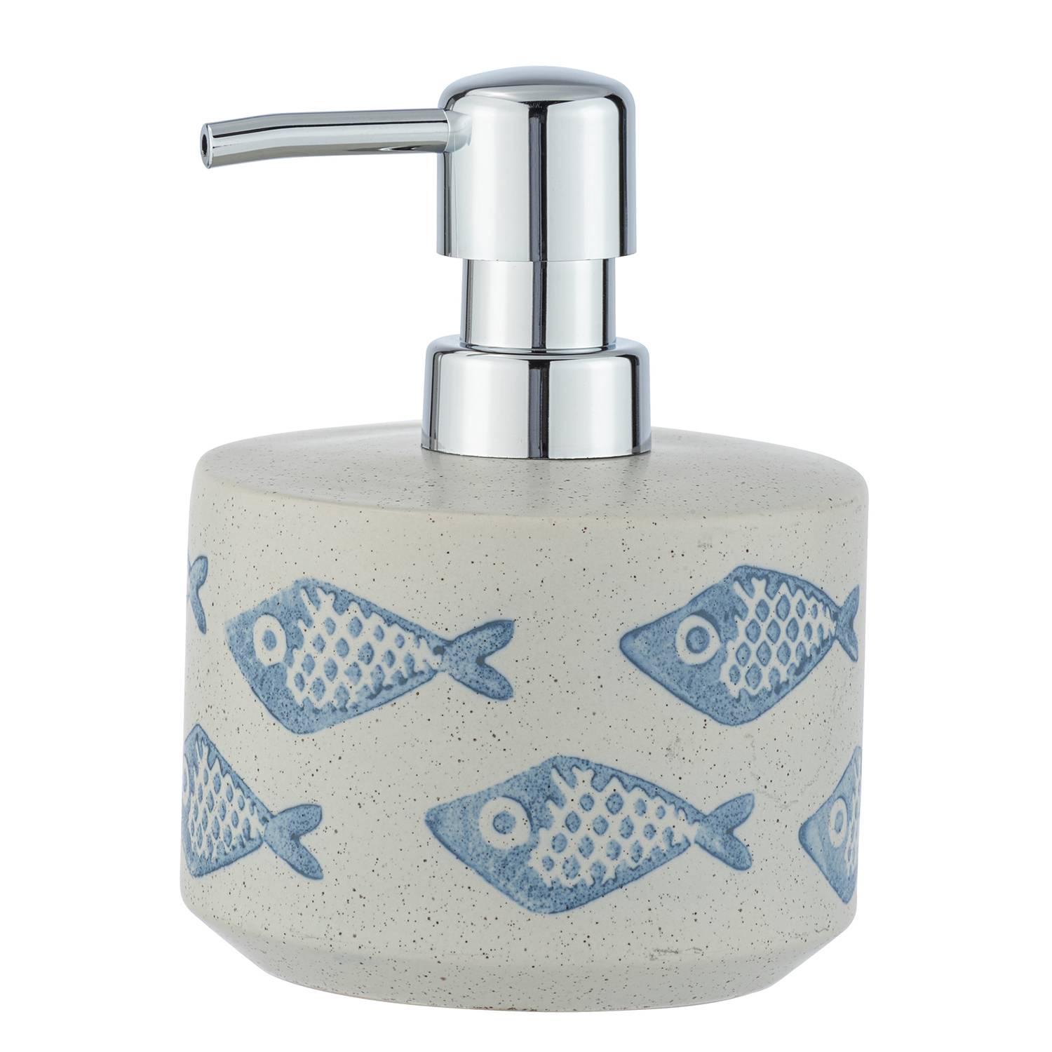 Aquamarine Soap Dispenser Ceramic Beige