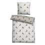 Rosin Bedding Set Melange Flannel Beige  1