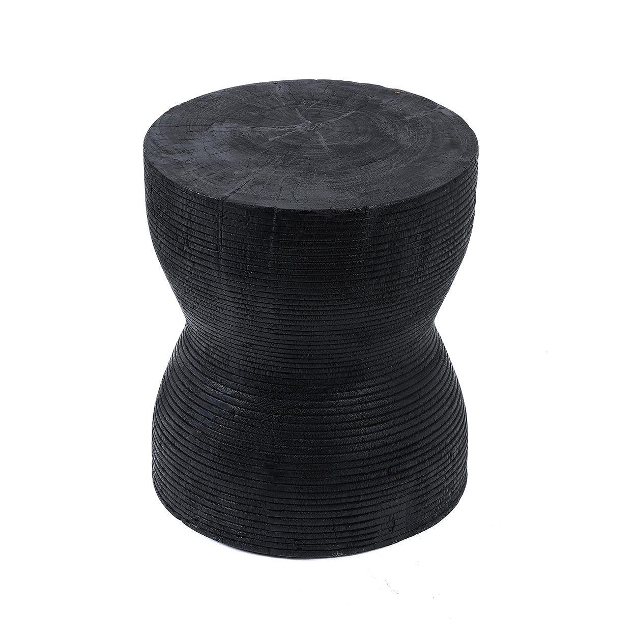 The Kotoran stool Black ø35cm 0