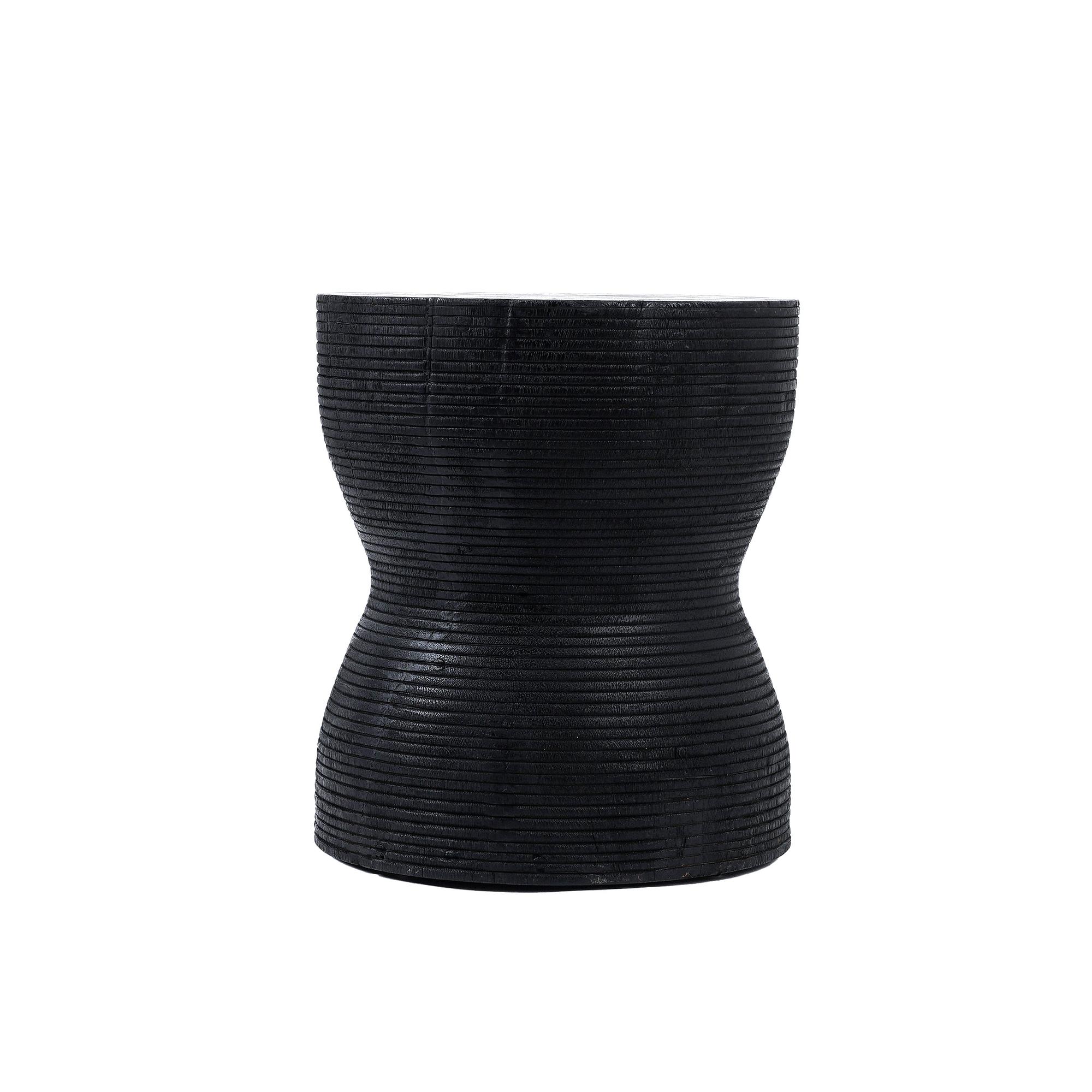 The Kotoran stool Black ø35cm 3