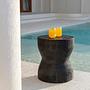 The Kotoran stool Black ø35cm 2