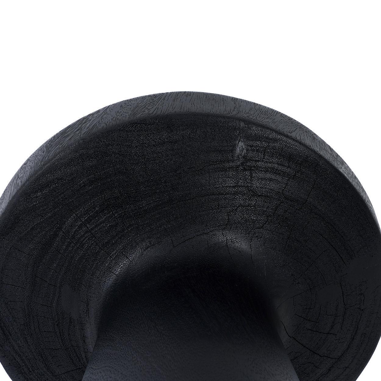 Der Fiji Beistelltisch Schwarz ø40cm  5
