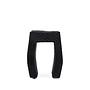 The Montano stool Black ø38cm 6