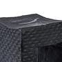 The Montano stool Black ø38cm 9