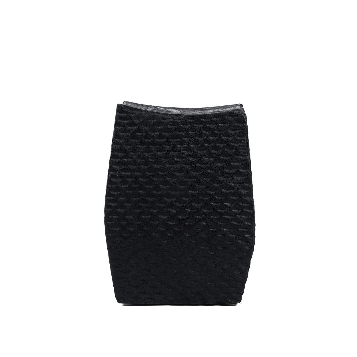 The Montano stool Black ø38cm 7