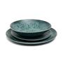 Aqua Salad Plate Blue ø22cm 4
