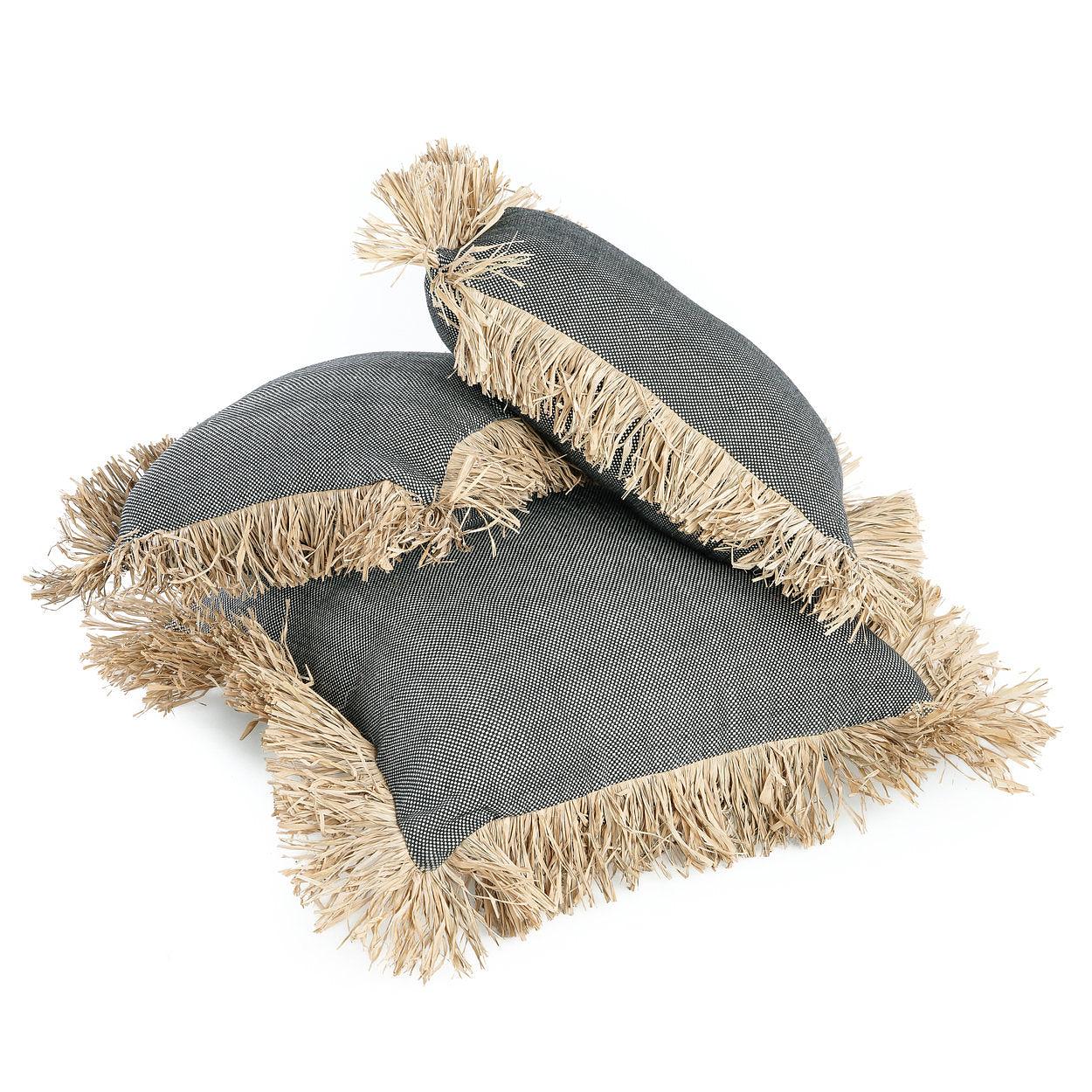 The Cotton Bonita Pillowcase Nature Black 60x60cm 7