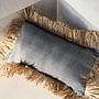 The Cotton Bonita Pillowcase Nature Black 30x50cm 3