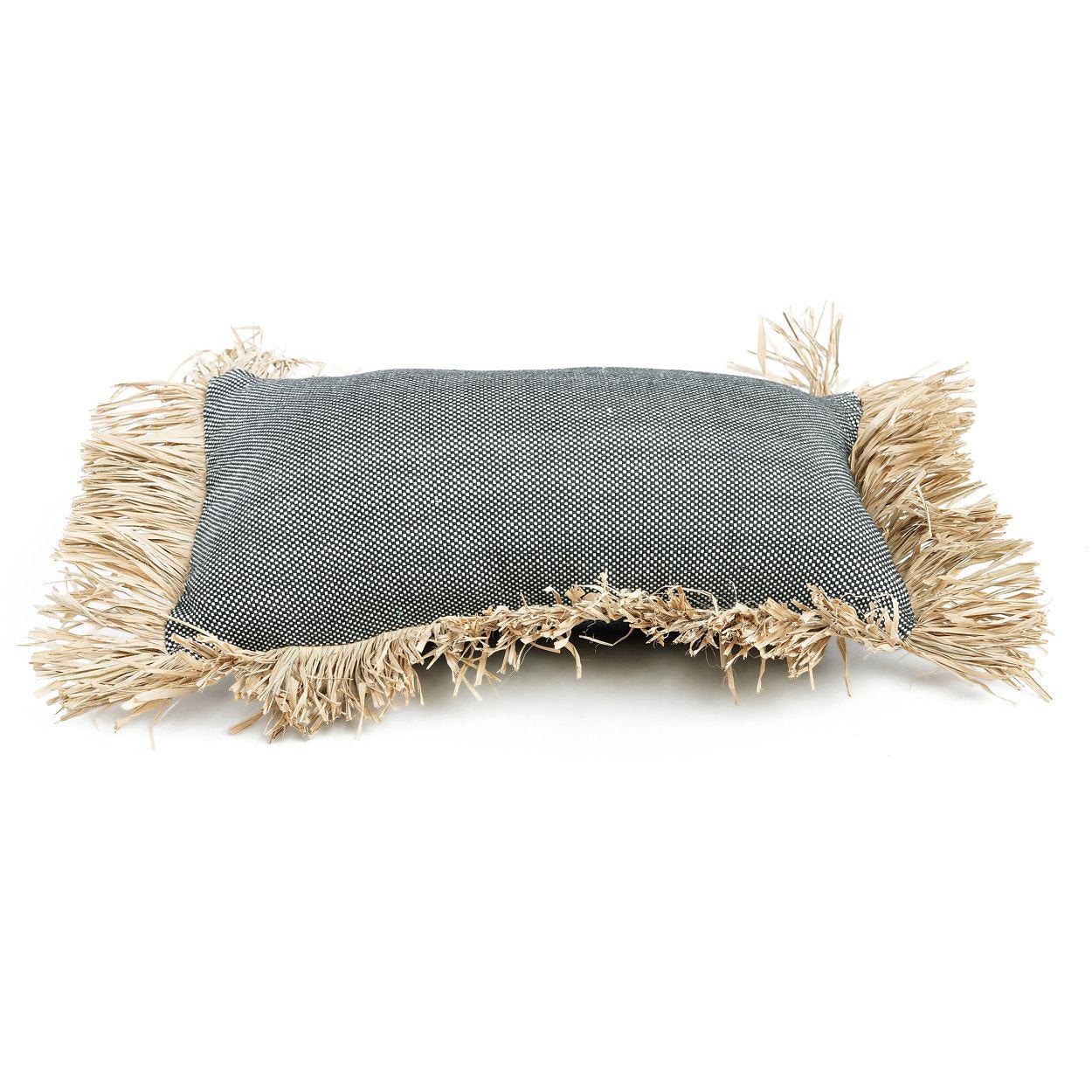 Der Cotton Bonita Kissenbezug Natur Schwarz 30x50cm 5