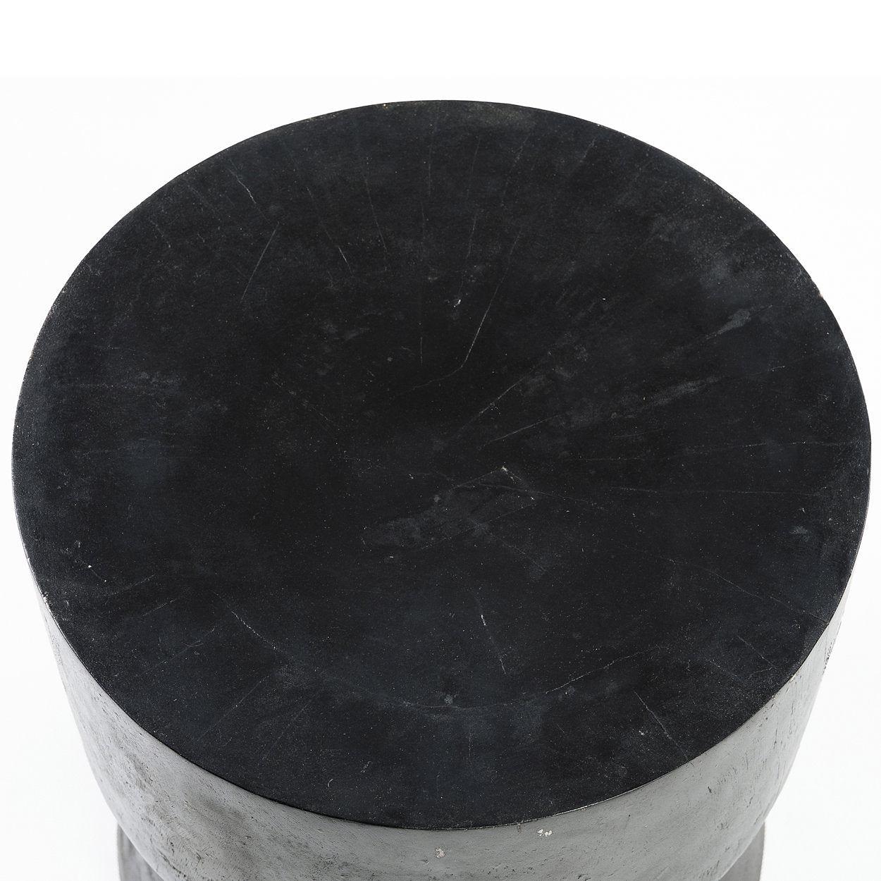 Der Warmi Hocker Schwarz ø40cm 6
