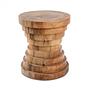 Der Mazu Hocker Natur ø40cm 0