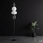 Drea floor lamp Glass Iron Black Grey 2