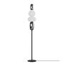 Drea floor lamp Glass Iron Black Grey 4