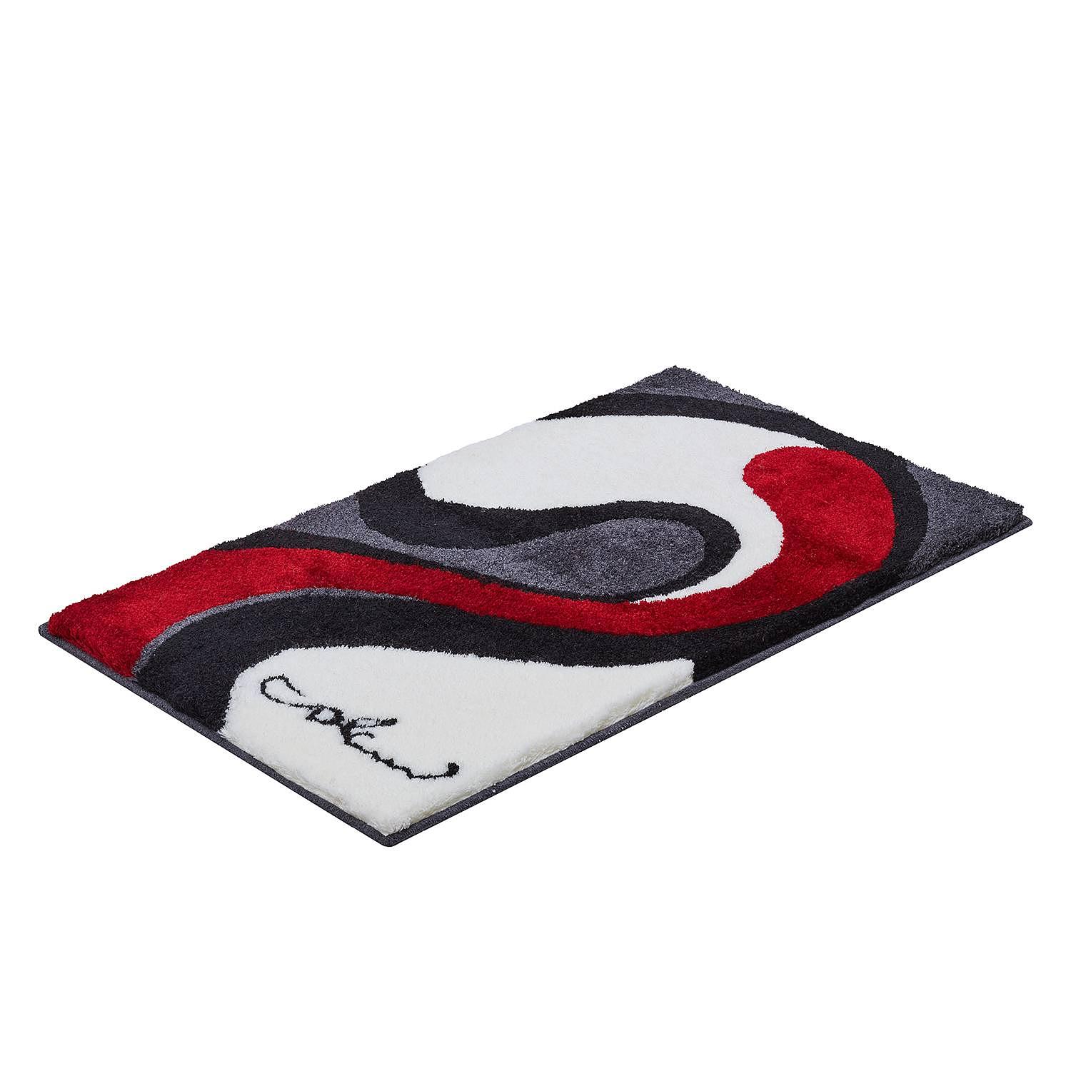 Colani 7B Bath mat Synthetic fiber Gray White 1
