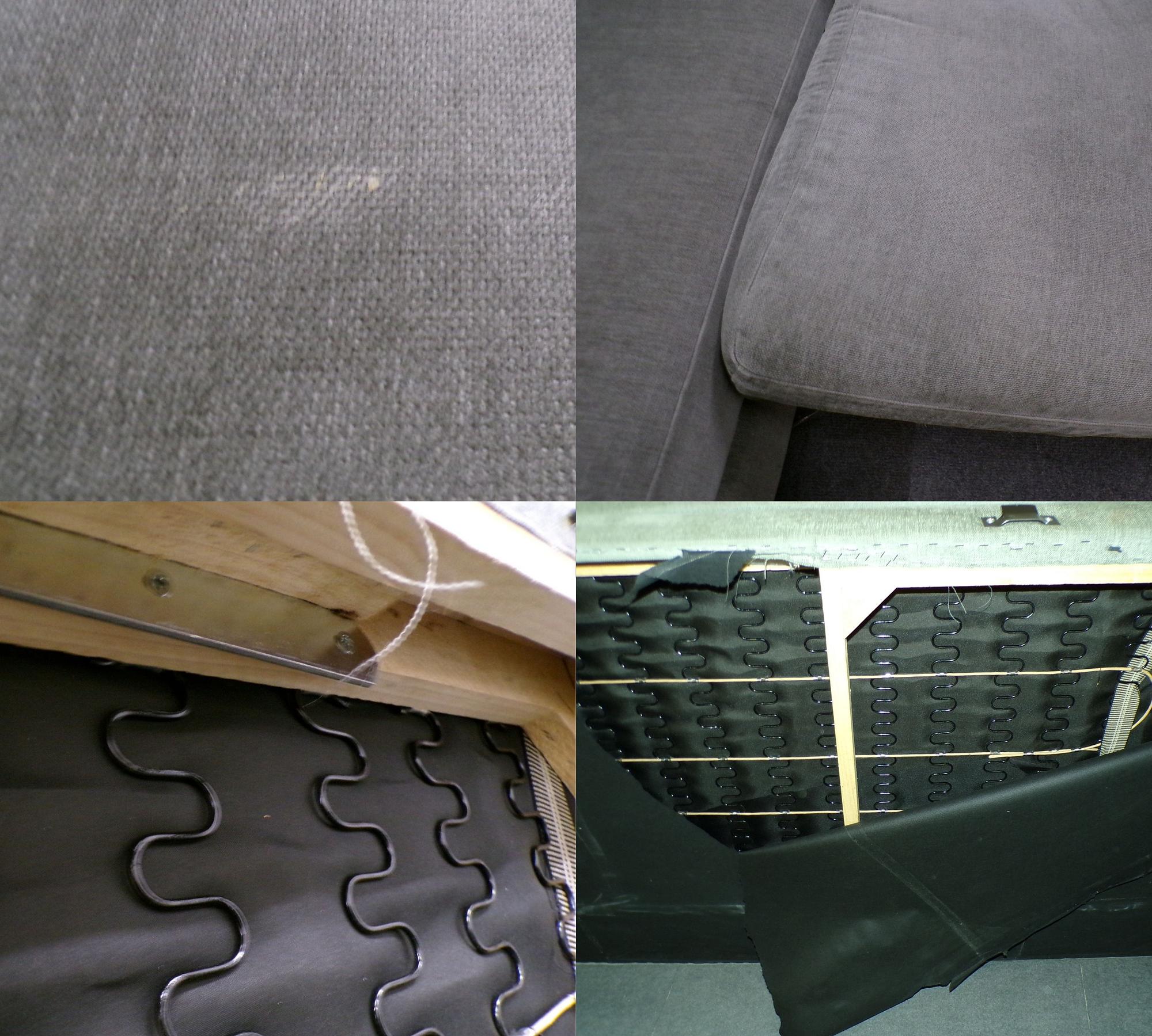 Noa Corner Sofa Chaise Lounge Left Planet Grey Green 5