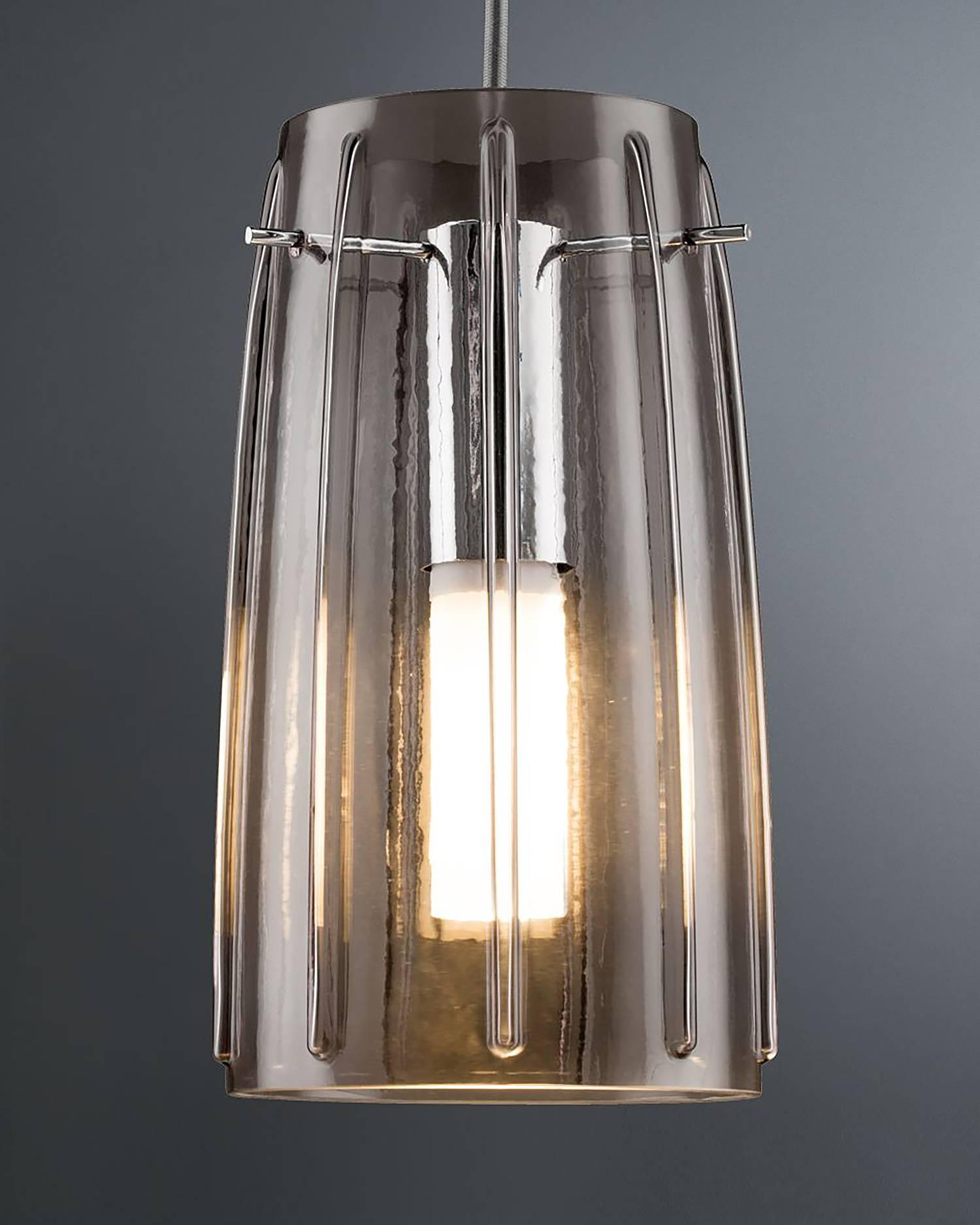 Urail 2Easy Drio Lampshade Smoked Glass Grey 4