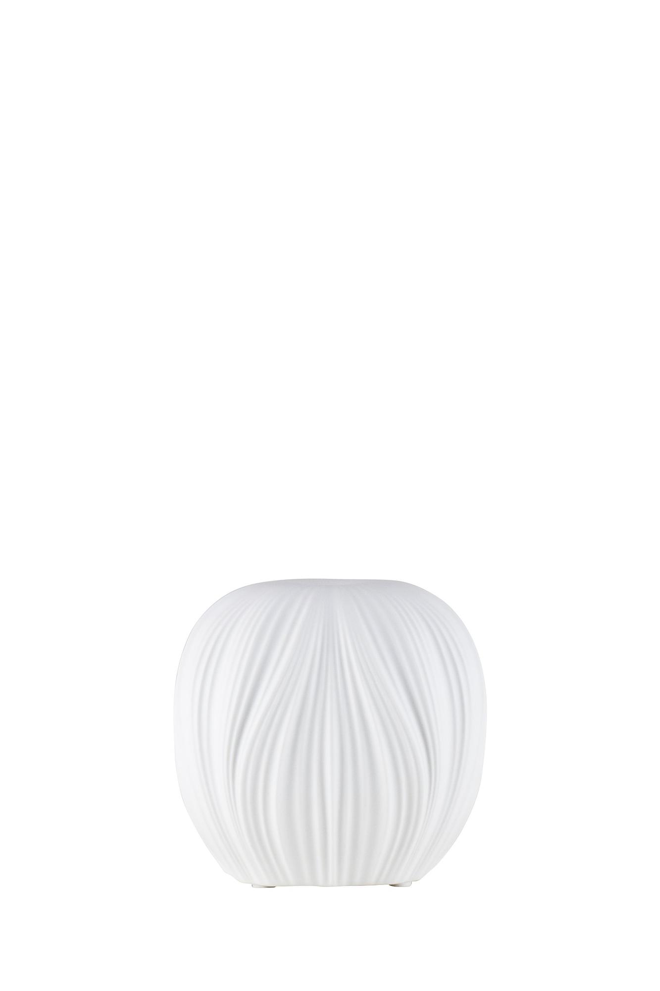 Milo Table Lamp Ceramic White Ø 16cm 3