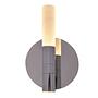 1-Light Castle LED wall light acrylic glass steel  1