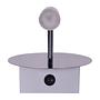 1-Light Castle LED wall light acrylic glass steel  4