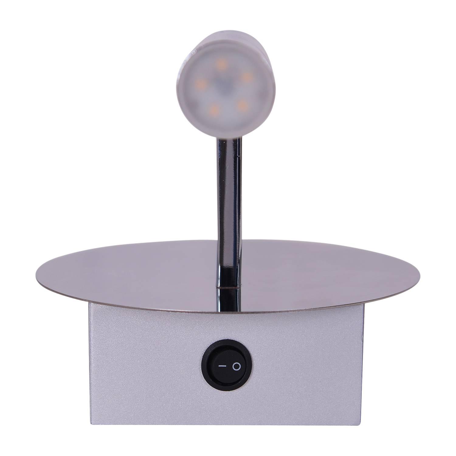 1-Light Castle LED wall light acrylic glass steel  4