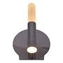 1-Light Castle LED wall light acrylic glass steel  3