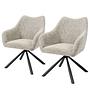 2x Armrest chair Tenun Beige 0