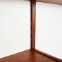 Teak shelf Brown 1960s 9