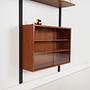 Teak shelf brown 1960s 3