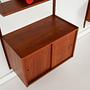 Teak shelf Brown 1960s 5
