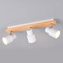 3-Light Pierre Ceiling Light Iron Solid Ash White 1