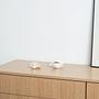 Porcelain snail white 1970s 1