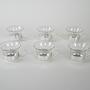Glasbecher-Set Transparent 1980er Jahre 4